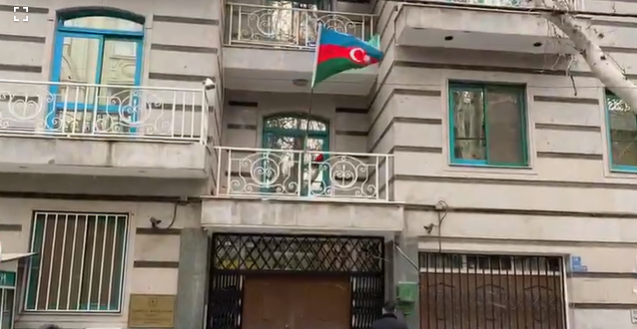 İrandakı səfirliyimizə hücumun yayımlanmayan görüntüləri - VİDEO
