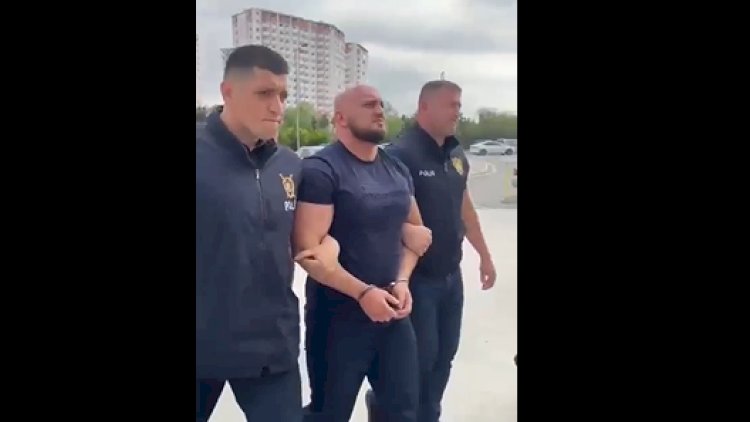 Qazinin çənəsini sındıran idmançı saxlanıldı - VİDEO