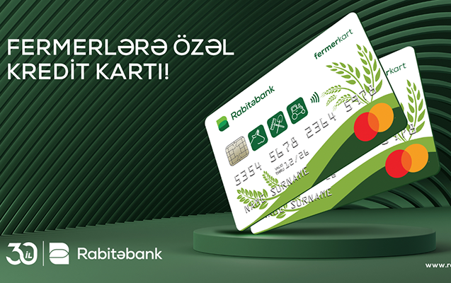 Rabitəbankdan fermerlərə özəl kredit kartı!