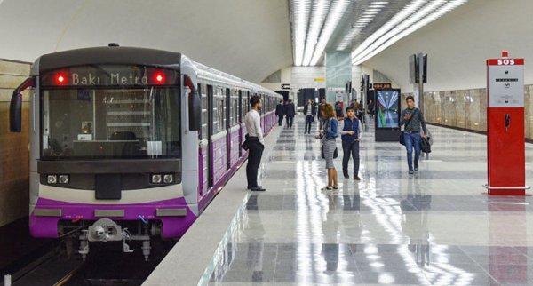 Azərbaycanda metrodan istifadə edənlərin sayı ARTIR