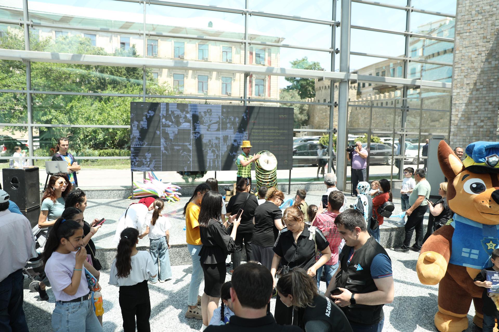Bakı Metropoliteni uşaqlar üçün əyləncə proqramı təşkil etdi - FOTOLAR