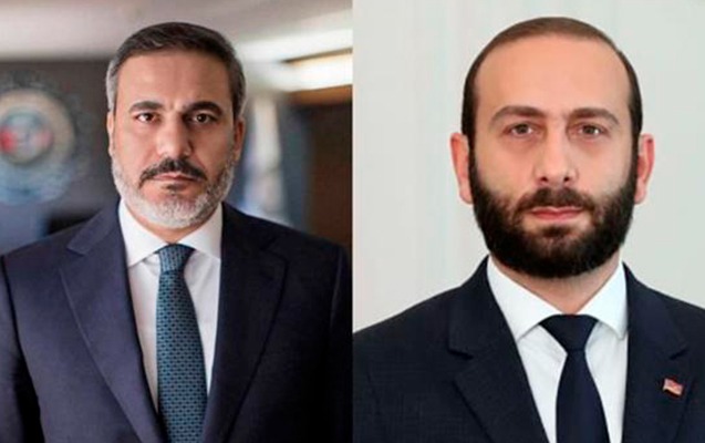 Hakan Fidanla Ararat Mirzoyan arasında telefon danışığı oldu