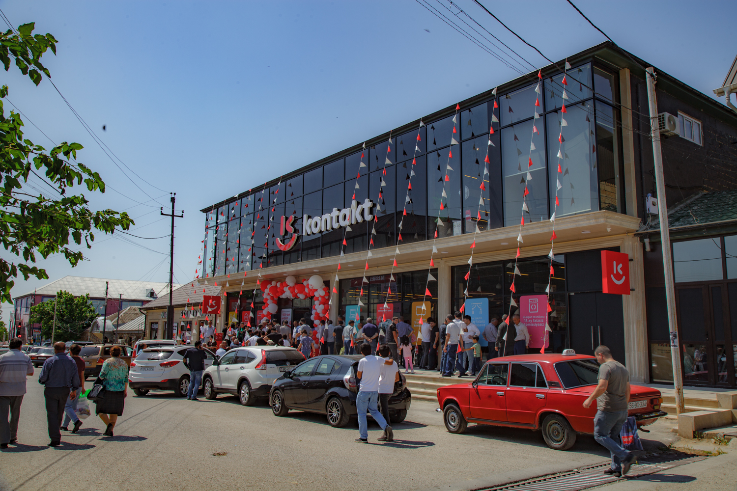 “Kontakt” Şamaxının ən böyük elektronika və ev əşyaları mağazasını açdı - Açılışa özəl endirim + VİDEO