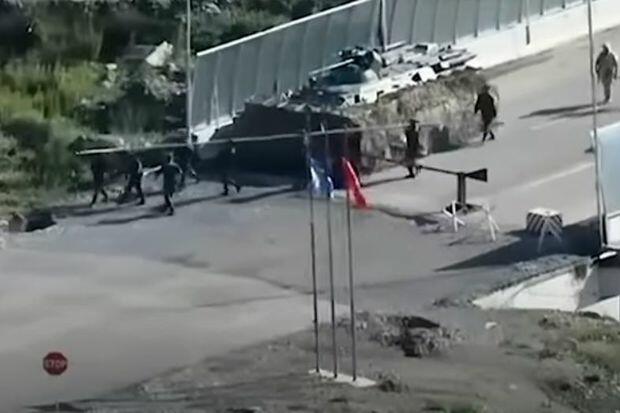 Laçında hərbçimizə bu yerdə atəş açıldı - VİDEO