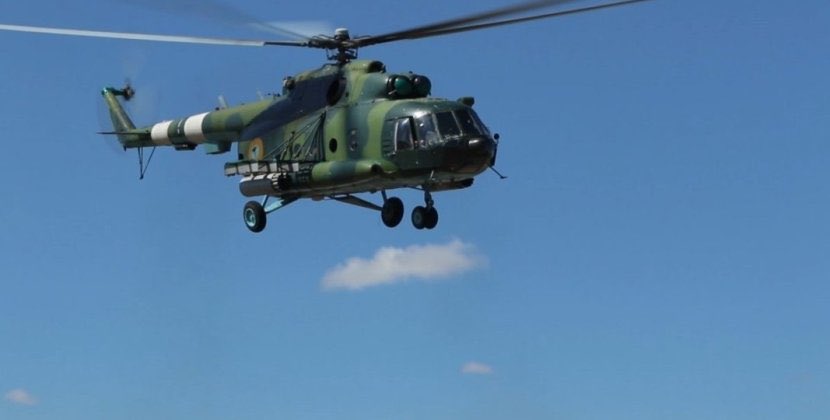 Melitopol aerodromunda Rusiya helikopteri MƏHV EDİLDİ