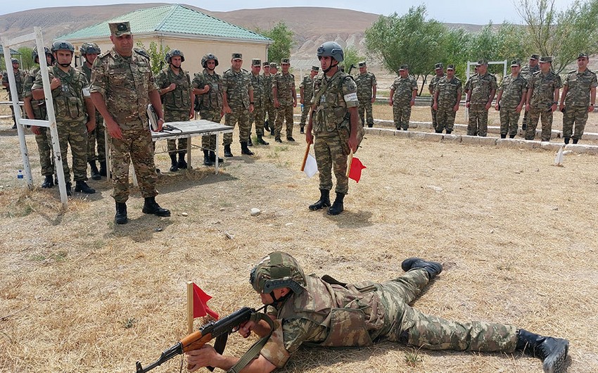 Müdafiə Nazirliyinin Hərbi Polis İdarəsində təlim toplanışı keçirildi