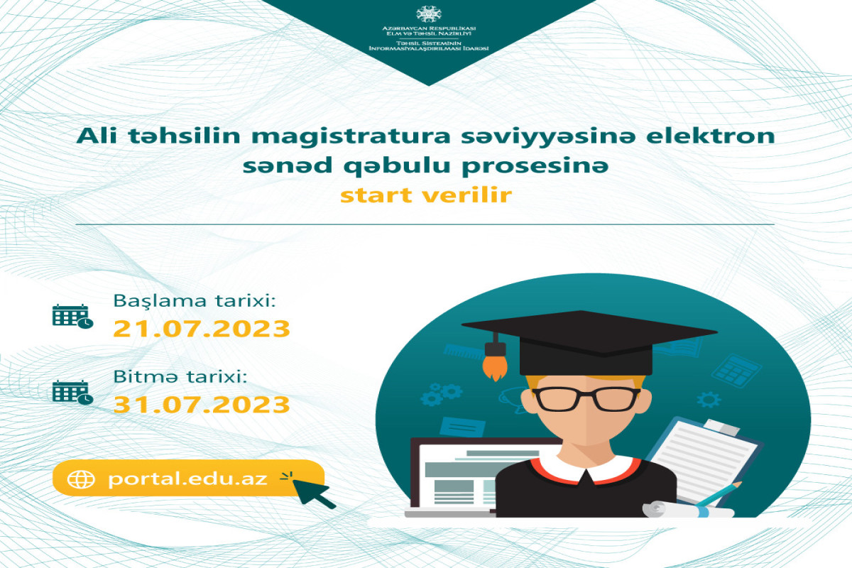 Magistraturaya elektron sənəd qəbuluna start verilir