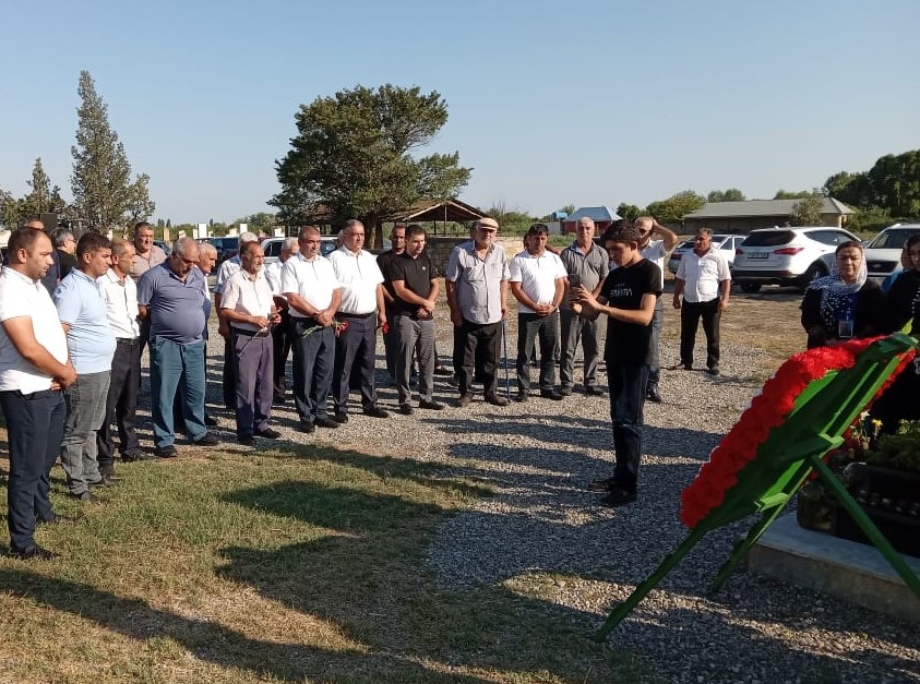 Göyçayın Çaxırlı kəndində şəhid Sənan Məmmədovun ad günü qeyd olundu - FOTOLAR