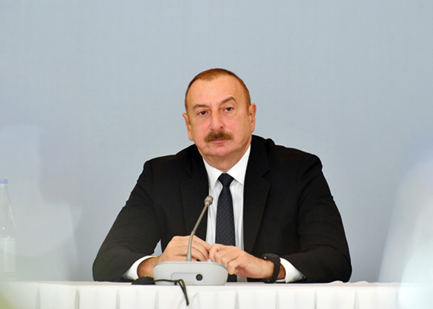 “Humanitar vəziyyət” və “blokada” ilə bağlı iddialar siyasi manipulyasiyadır - İlham Əliyev