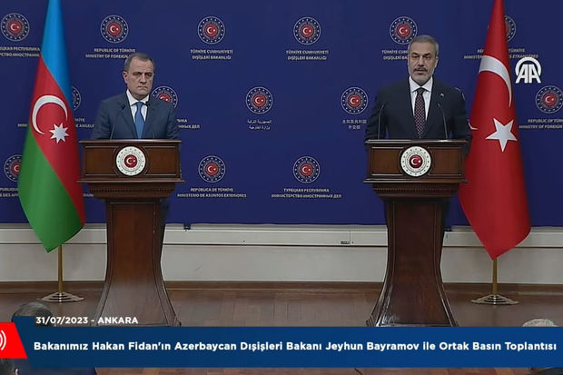“Güclü Türkiyə - güclü Azərbaycan, güclü Azərbaycan - güclü Türkiyədir” - Hakan Fidan