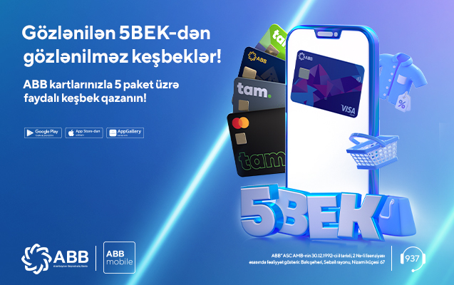 ABB-dən yeni layihə - “Faydalı keşbek”