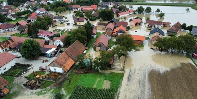 Sloveniyada daşqınlar və torpaq sürüşmələri ölkəyə yarım milyard avro ziyan vurdu - FOTO