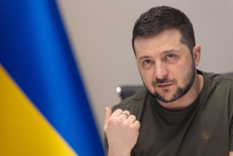 Zelenski Niderlandda səfərdədir