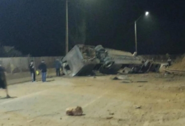 Azarkeşləri daşıyan avtobus aşdı - 7 nəfər öldü 