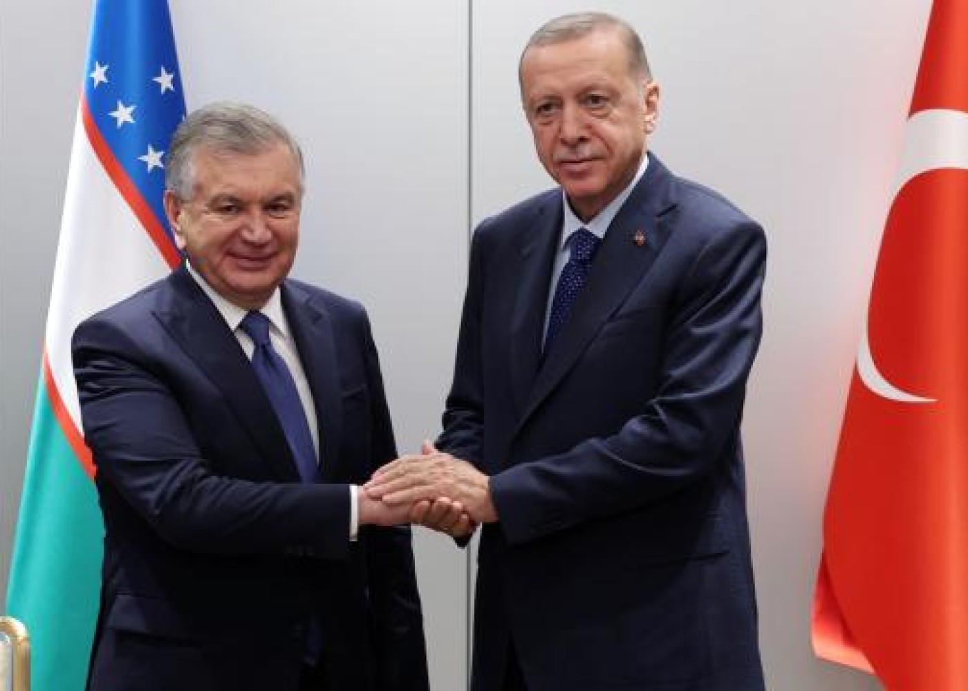 Ərdoğan özbək həmkarı ilə danışıqlar apardı