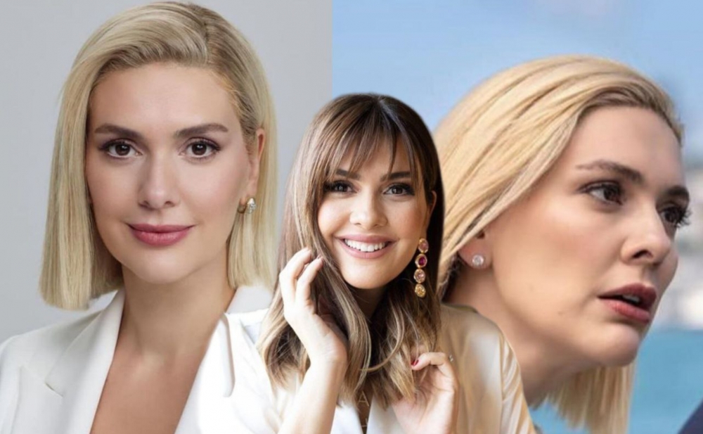 Bergüzar Korel görünüşünü dəyişdi - FOTOLAR