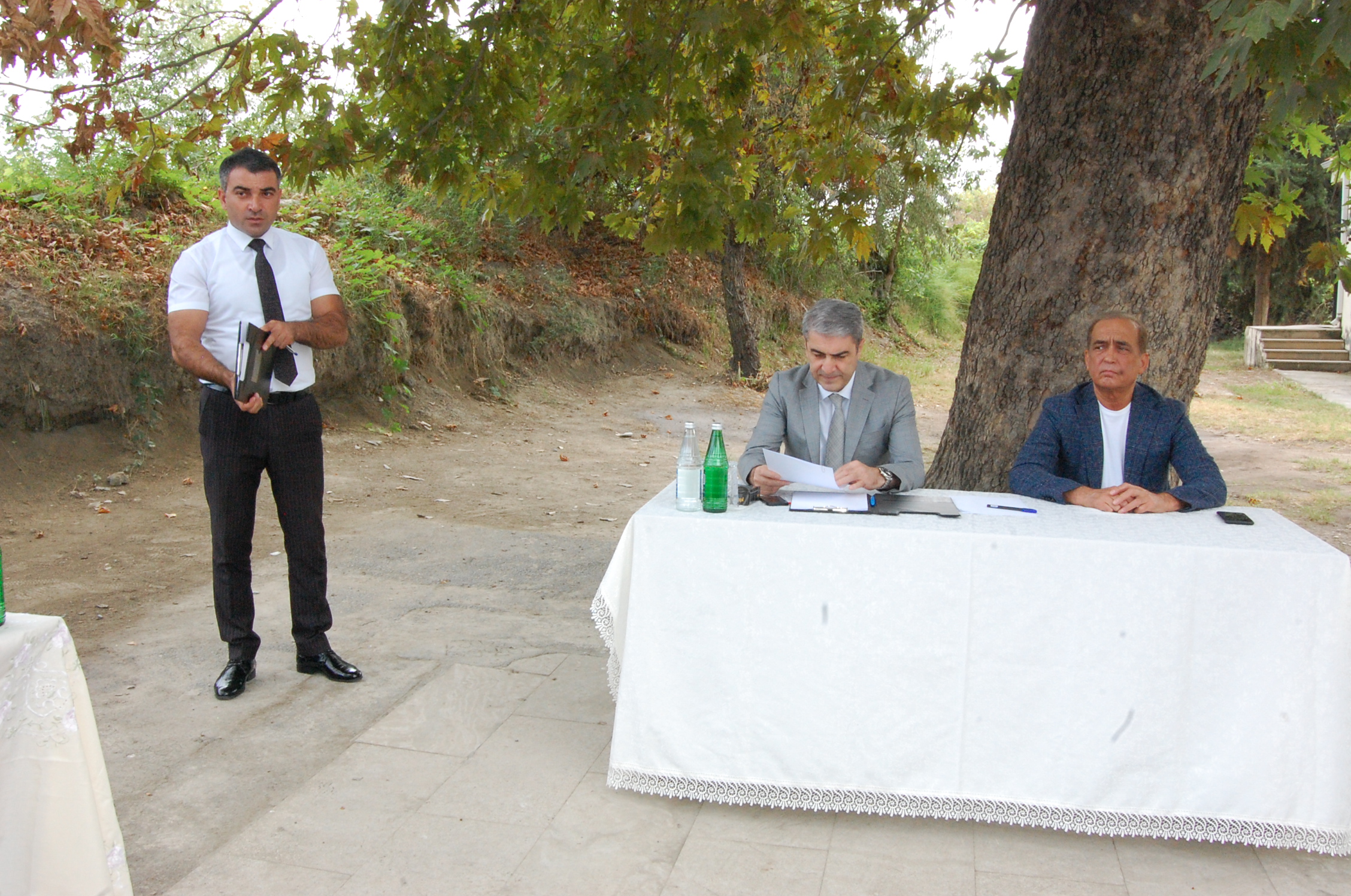 Natiq Ağayev Qaraman kəndində növbəti səyyar görüş keçirdi - FOTOLAR