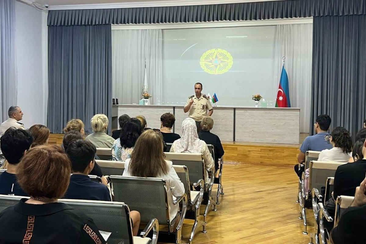 Fövqəladə hallarla bağlı maarifləndirmə tədbirləri keçirildi - FOTO