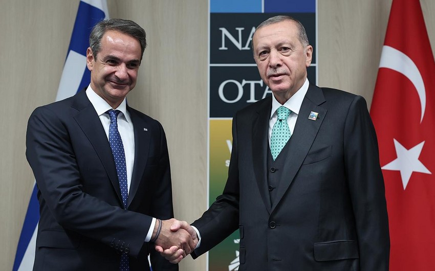 Ərdoğan Yunanıstanın Baş nazirini qəbul etdi