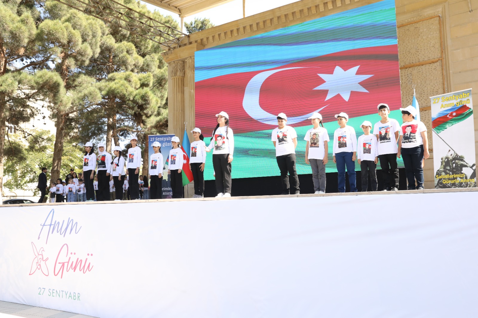 Abşeronda Anım Gününə həsr olunmuş silsilə tədbirlər keçirilib - FOTOLAR