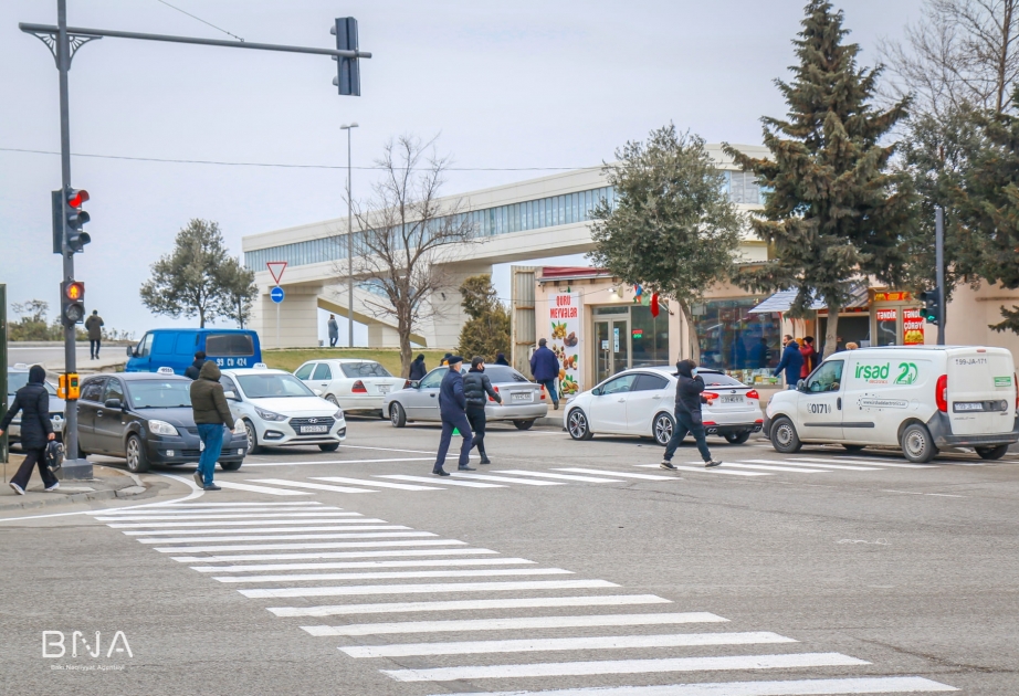 Daha bir yerdə yol hərəkət təhlükəsizliyi səviyyəsi artırılıb