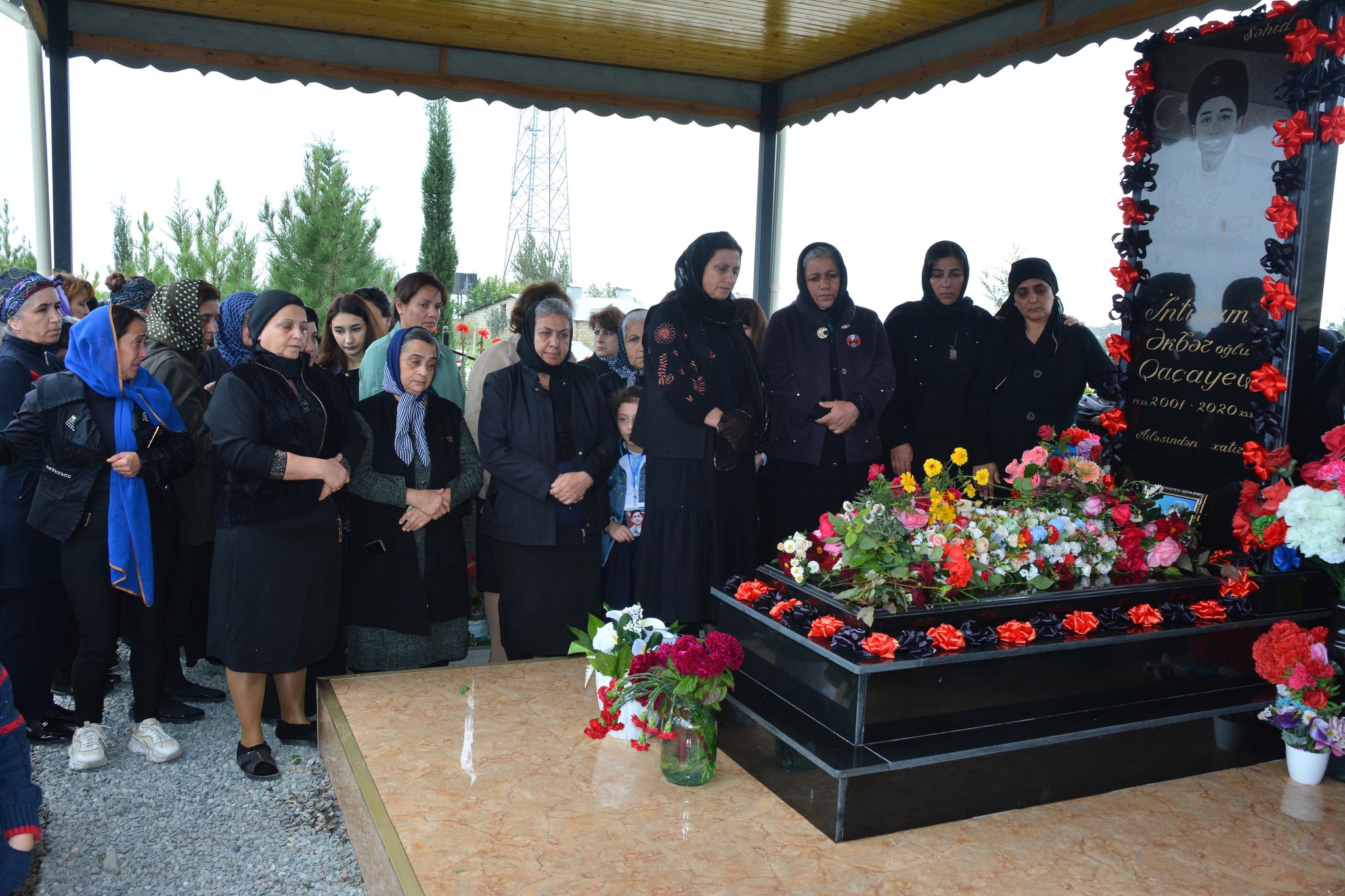 Şəhid İntizam Qaçayevin üçüncü ildönümü qeyd olundu - FOTO