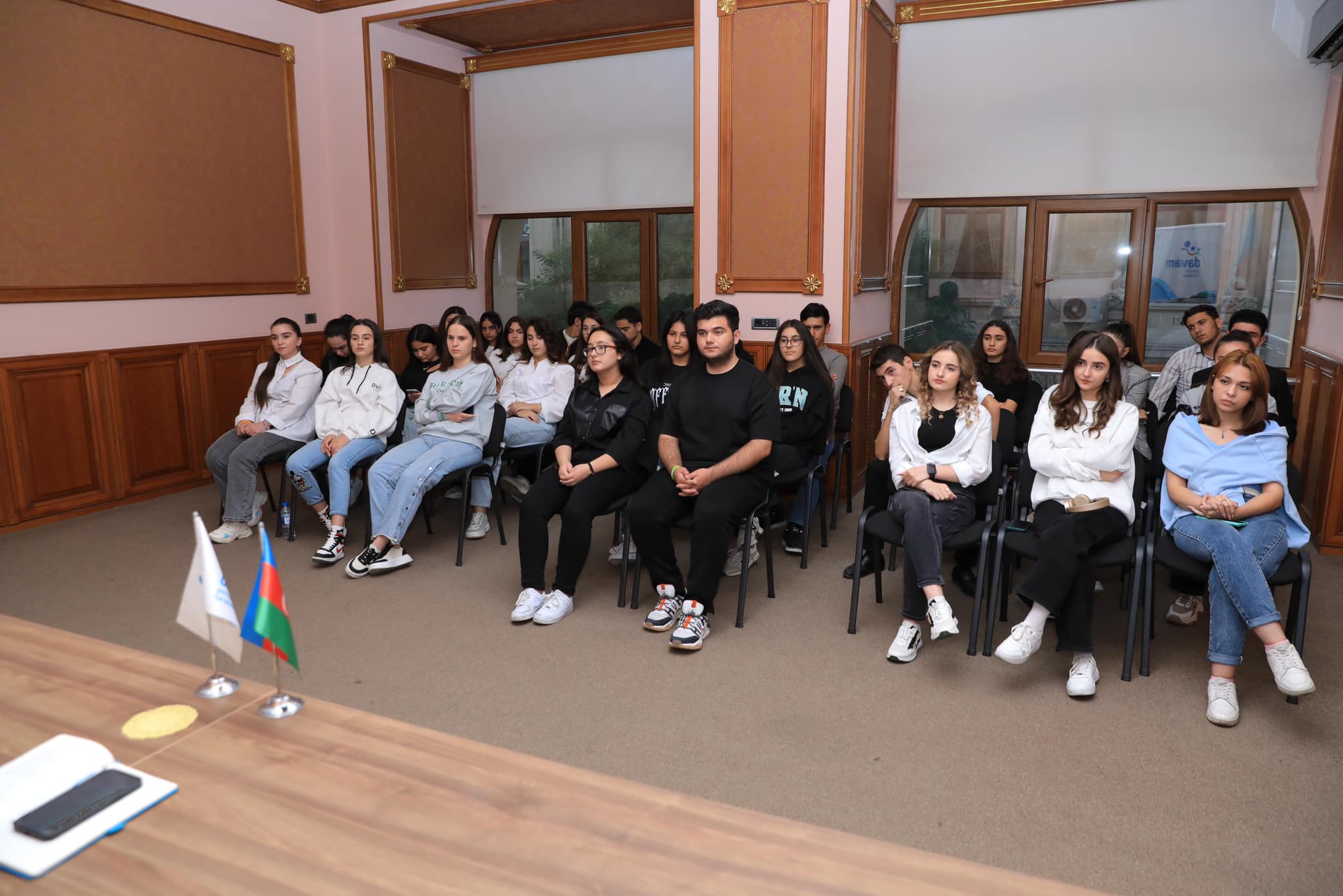 “Davam” tərəfindən informasiya müharibəsi ilə bağlı maarifləndirmə ayı başa çatıb - FOTO