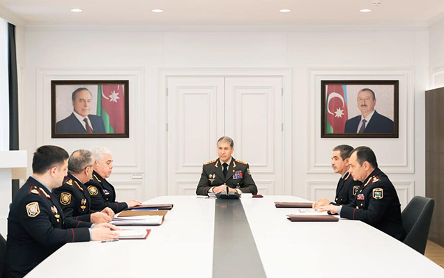 Vilayət Eyvazov Kollegiya iclası keçirdi