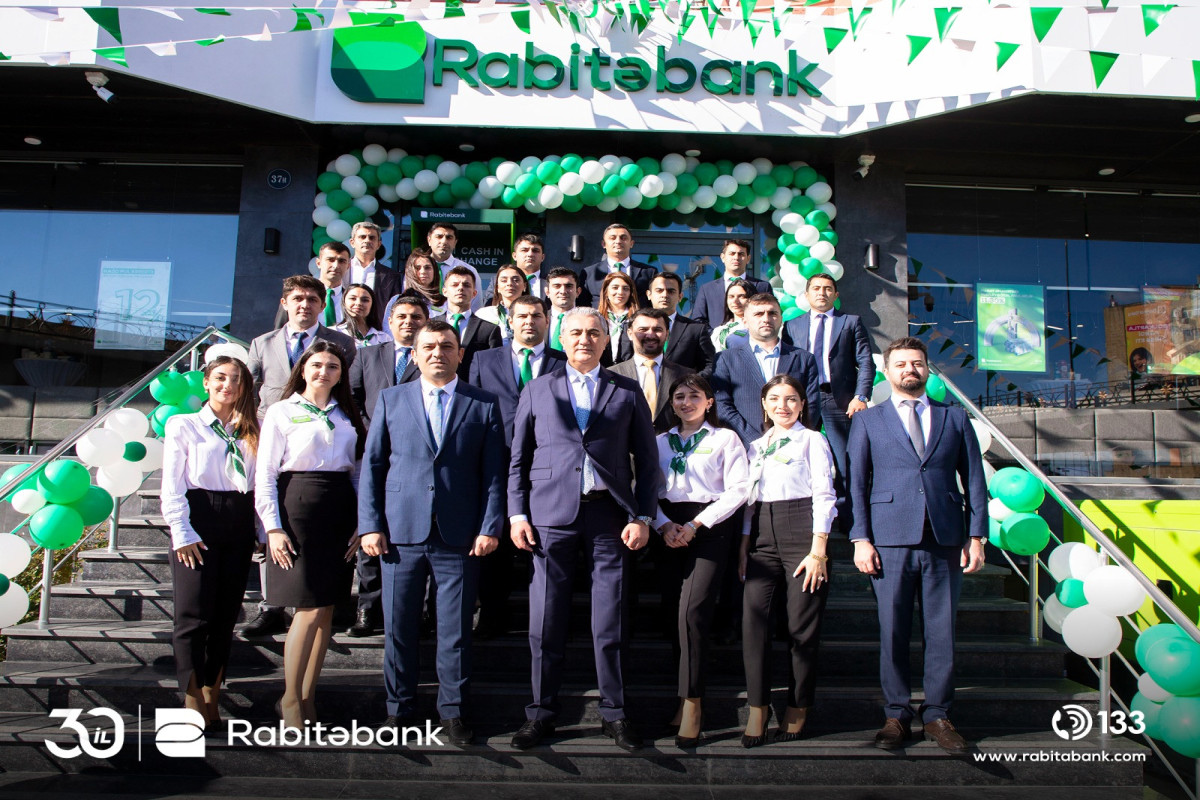 Rabitəbank yenilənmiş müasir filialının açılışını etdi - FOTOLAR