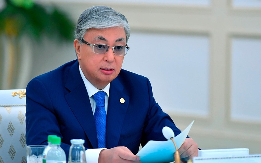 Kasım-Jomart Tokayev də Azərbaycana gəldi