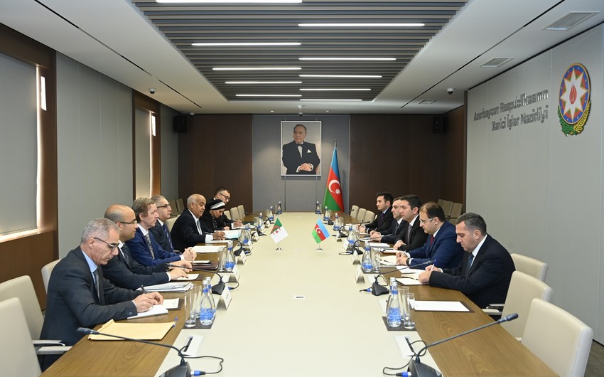 Azərbaycan və Əlcəzair XİN-ləri arasında siyasi məsləhətləşmələr aparıb - FOTO