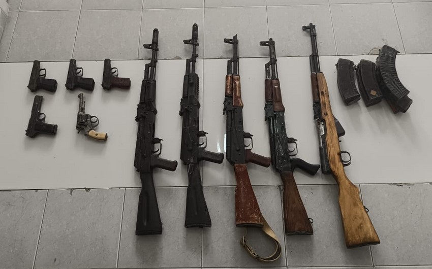 Laçın rayonunda silah-sursat aşkar edildi