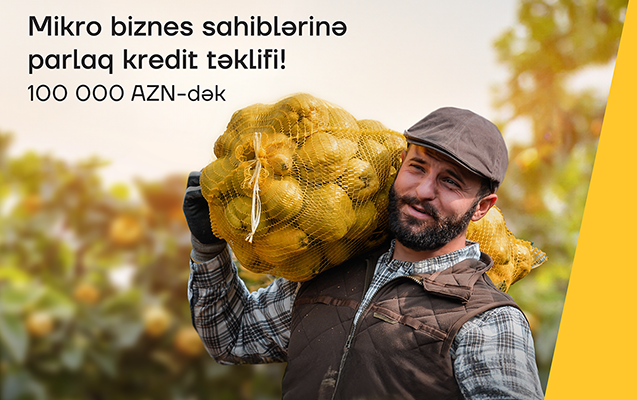 Mikro biznesiniz üçün “Yelo Bank”dan sərfəli təklif