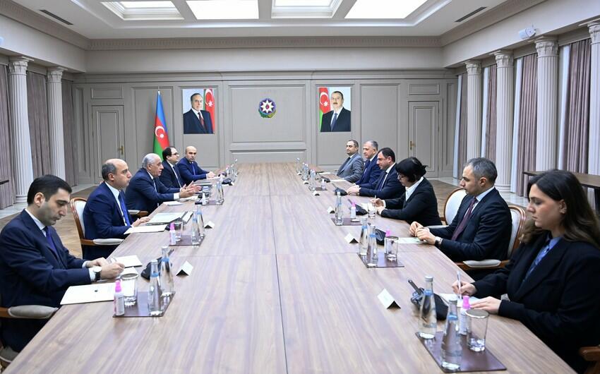 Əli Əsədov gürcü nazirlə müzakirələr apardı