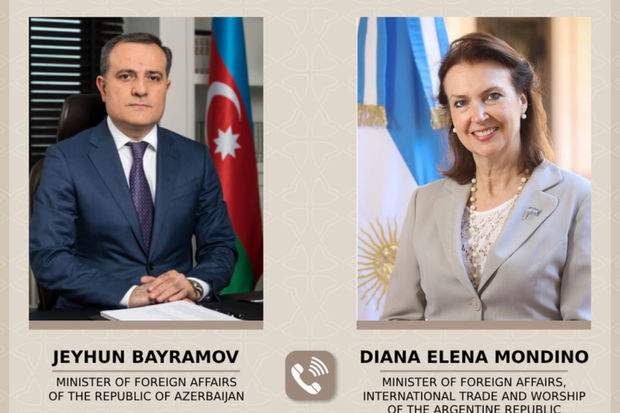 Azərbaycan və Argentina XİN rəhbərlərinin telefon danışığı oldu