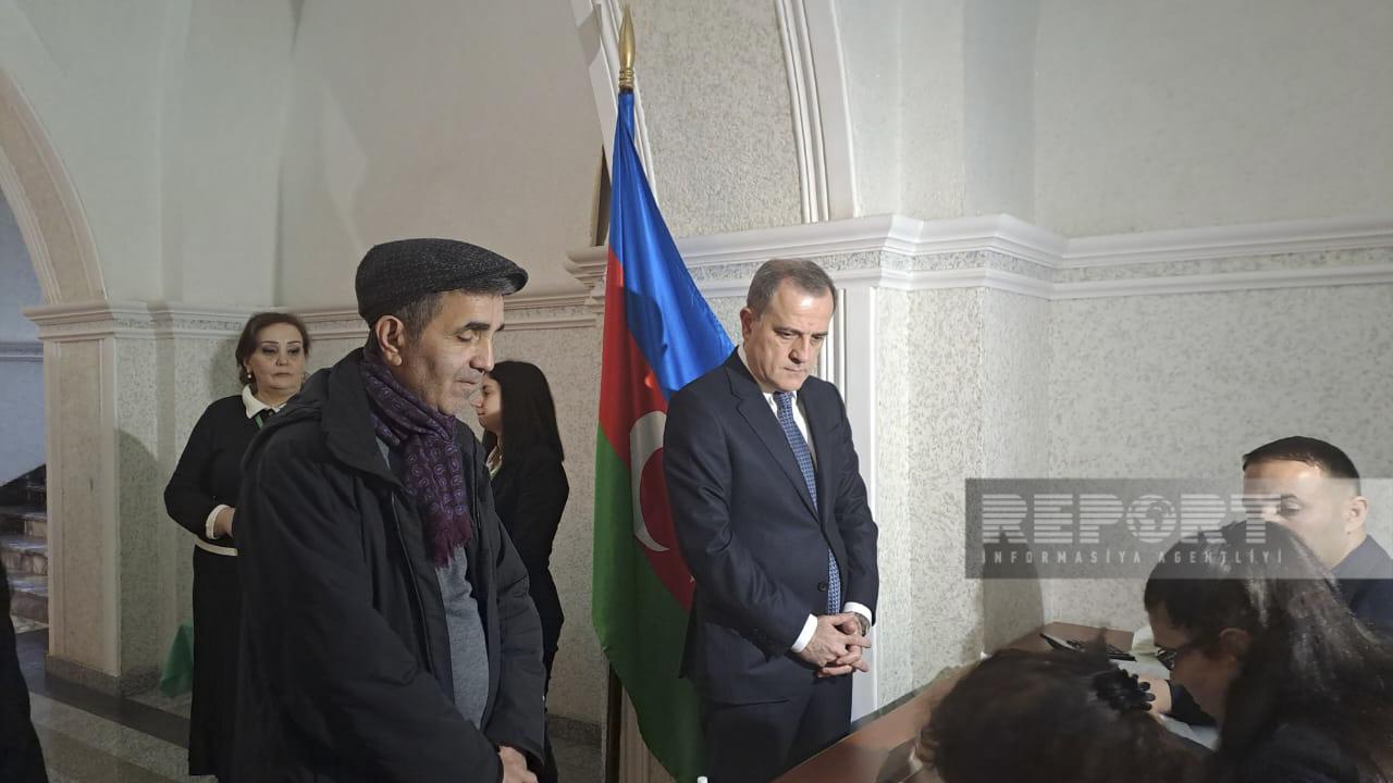 Ceyhun Bayramov Səbaildə SƏS VERDİ - FOTO