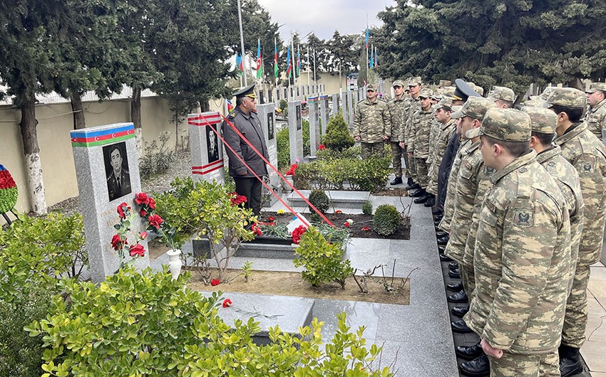 Milli Qəhrəman Mübariz İbrahimovun XATİRƏSİ ANILDI - FOTO