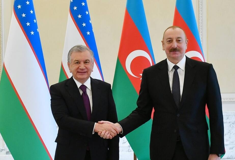 Şavkat Mirziyoyev Prezident İlham Əliyevə zəng edib