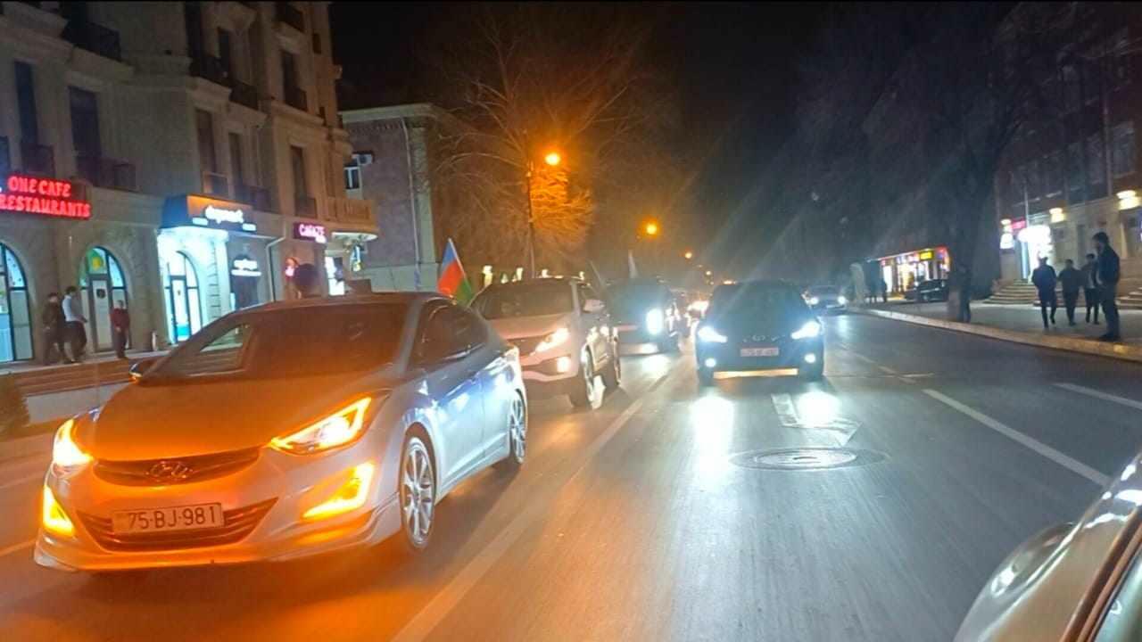 Naxçıvanda İlham Əliyevə dəstək yürüşü keçirildi - FOTO