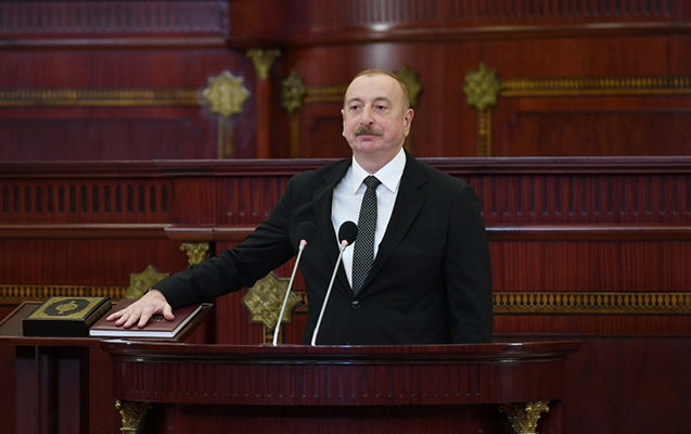 İlham Əliyevin andiçmə mərasimindəki çıxışının TAM MƏTNİ