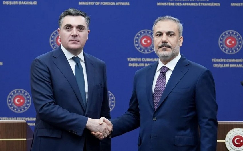 Türkiyə və Gürcüstan XİN başçıları Cənubi Qafqazdakı vəziyyəti MÜZAKİRƏ ETDİLƏR