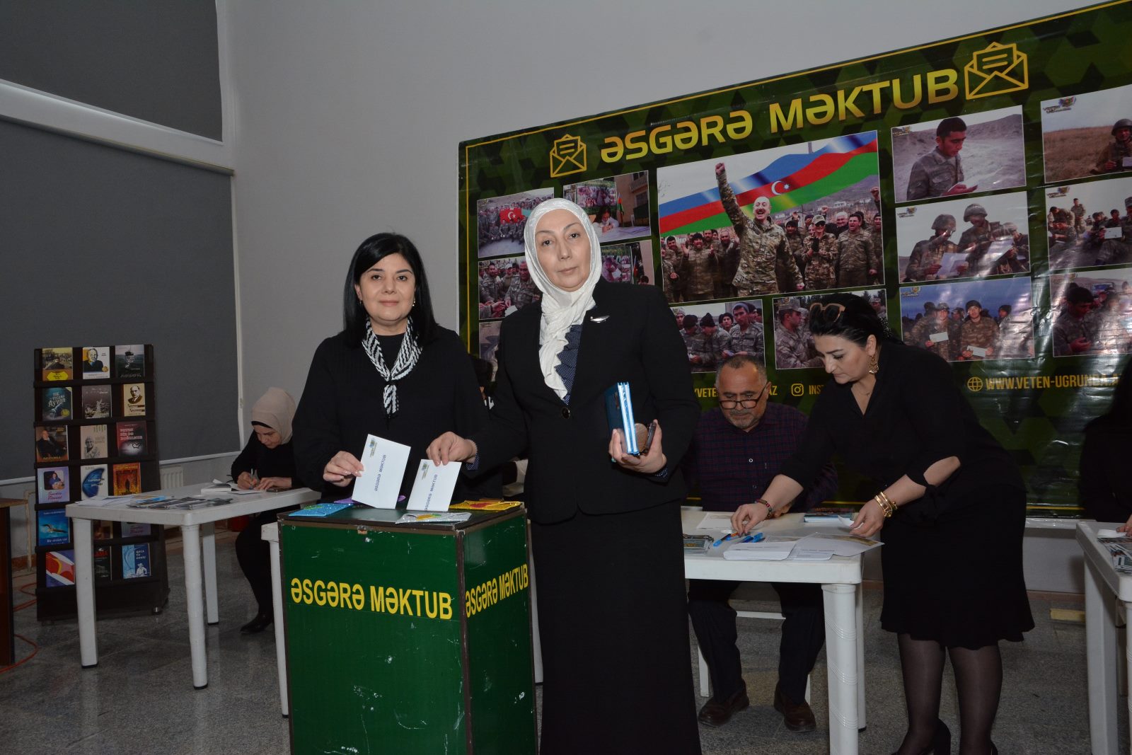 Abşeron rayonundan 5000 kitab əsgərlərə göndərildi