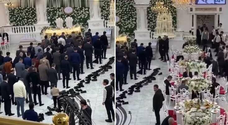 Namaz qılınan toyun sahibi danışdı: