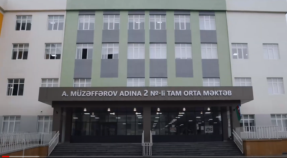 Saray qəsəbə 2 nömrəli tam orta məktəbin infrastukturu YENİLƏNDİ – FOTO+VİDEO