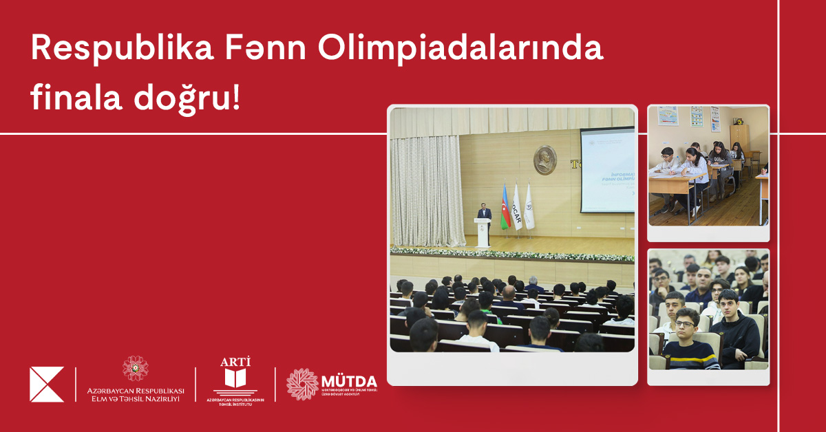 Kapital Bank-ın dəstəyi ilə Respublika Fənn Olimpiadası keçirilir