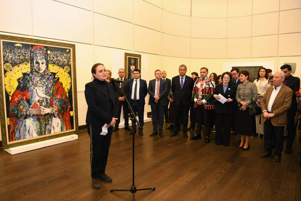 Heydər Əliyev Mərkəzində “Tomris” adlı sərgi keçirildi - FOTO