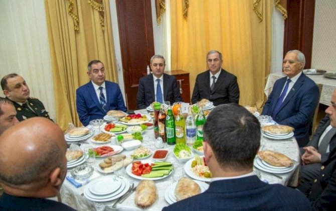 İcra başçısı və deputat bayram şənliyində - FOTOLAR