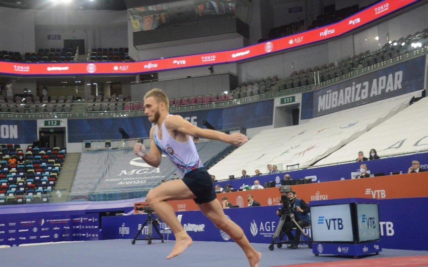 Gimnastlarımız beynəlxalq turnirin finalında