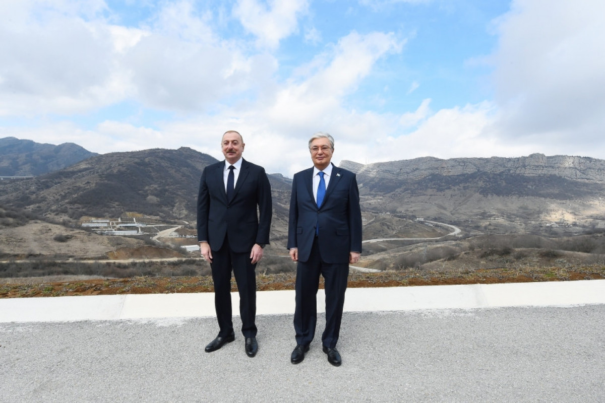 Azərbaycan və Qazaxıstan prezidentləri Şuşaya SƏFƏR ETDİLƏR - FOTO