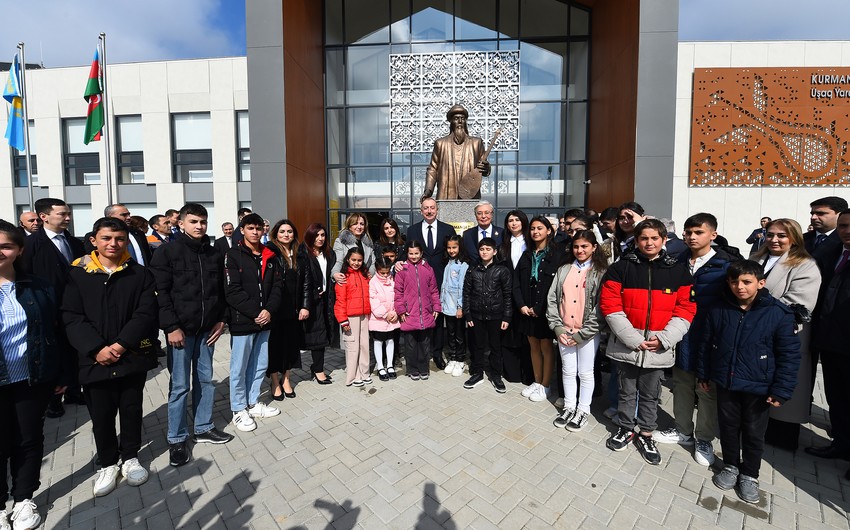 Prezidentlər Füzulidə açılışda İŞTİRAK ETDİLƏR - FOTO - YENİLƏNDİ
